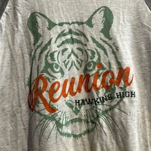 Stranger things long sleeve t shirt . Reunion Hawkins high size xs